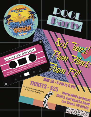 Pool Party flyer